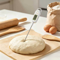 Termometer Makanan Digital KT900 Tahan Air Fungsi Penyimpanan Data Maksimum Minimum ℃ / ℉   Dapat Diubah -50 ℃ ~500 ℃   Termometer Memasak Daging BBQ