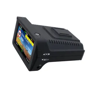 Karadar K328SG Auto Radar Detector Handtekening/Antirader Detector Combo Auto Gps Glonass En Auto Dvr 3 In 1 Slanke ontvanger