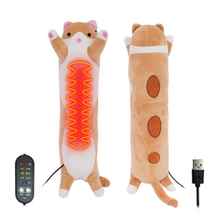 Morbido Cuscino Peluche a Forma di Gatto Grande Abbraccio, Bambola Riscaldante con Gambe Lunghe, Compagno di Sonno, Imbottito in Cotone PP, Giocattolo in Peluche per Bambini - Product Image 2