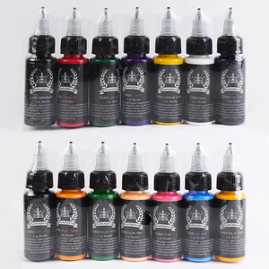 Equipo de tatuaje 30ml Cross-Border 14 Color Set <span class=keywords><strong>Tattoo</strong></span> Practice Ink - Product Image 5