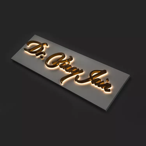 Nouvelle conception spéciale de lettres rétroéclairées pour l'extérieur, lettres 3D rétroéclairées pour les murs de magasins - Product Image 3