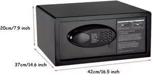 Khách Sạn An Toàn Kỹ Thuật Số Hộp Điện Tử Khách Sạn An Toàn Máy Tính Xách Tay Máy Tính Với Bàn Phím Có Kích Thước Điện Tử An Toàn - Product Image 5