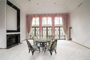 Ensemble table et chaise de salle à manger ronde 4 places en bambou pour les restaurants à domicile - Product Image 4