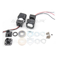 Lente de Proyector Bi-LED de 1.5 Pulgadas con Fijación Universal, 12V 3370K 32W/42W 1085LM/1502LM, Luz Baja/Alta