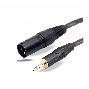 <span class=keywords><strong>XLR</strong></span> a micrófono de 3,5mm Aux Audio HiFi Cable 3,5 <span class=keywords><strong>Jack</strong></span> macho a <span class=keywords><strong>XLR</strong></span> hembra Mic Cable para Smartphone videocámaras DSLR Cámara ordenador - Product Image 3