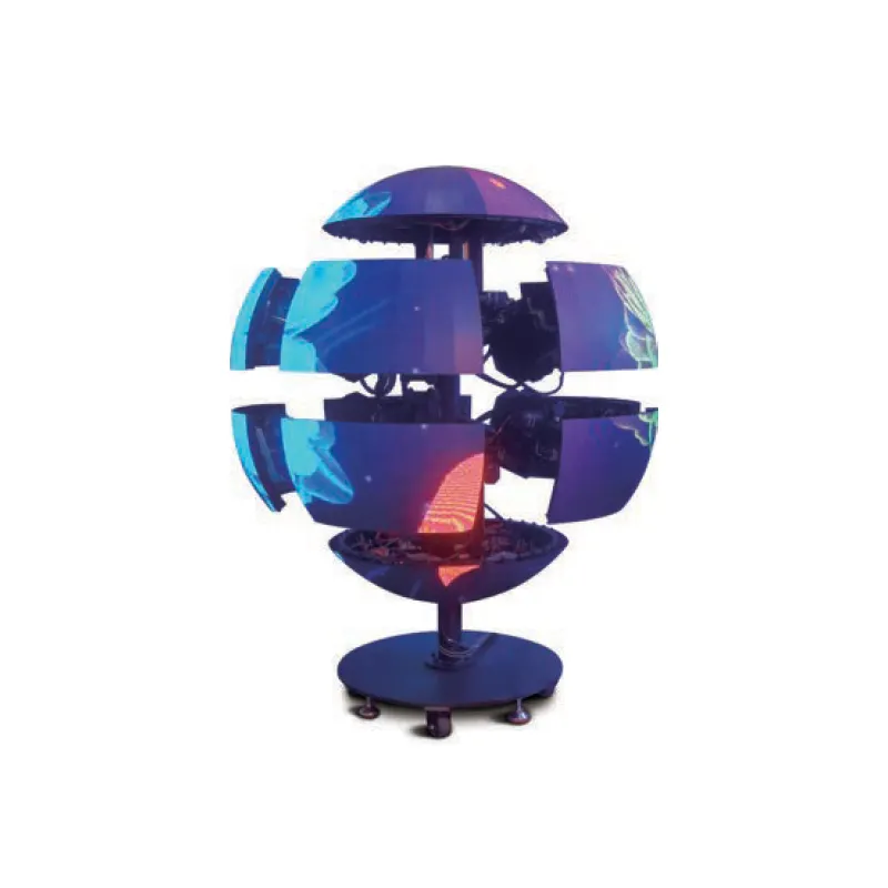Excellent Visual Effects 360 Degree Viewing Angle Seamless Connection P2.5 Ball Shape Led Display