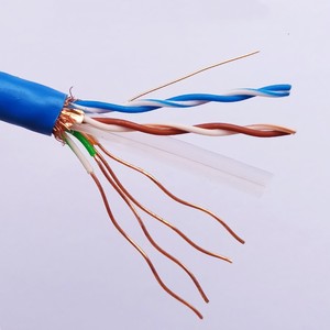 <span class=keywords><strong>Cable</strong></span> Ethernet CAT6 para Interiores <span class=keywords><strong>de</strong></span> 1000 pies, Blindado, Sólido, con Lámina, SFTP, CCA, <span class=keywords><strong>Cable</strong></span> <span class=keywords><strong>de</strong></span> <span class=keywords><strong>Internet</strong></span> CAT 6, 23AWG, Rollo a Granel, Azul - Product Image 4