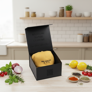 Custom Logo <strong>Baseball</strong> <strong>Cap</strong> Hat Paper <strong>Box</strong> Packaging Magnet Foldable Lided Gift <strong>Box</strong> - Product Image 1