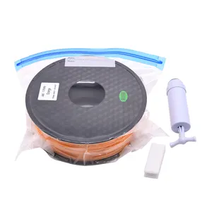 创意灯丝干燥器灯丝储存真空密封袋，带手动泵防潮防潮ABS/PLA