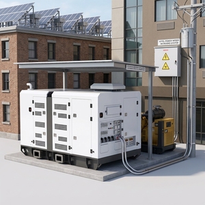 <b>Solar</b> Power Bank Hybrid <b>Generator</b> and Storage Integration System 241kwh All-In-One Battery Energy Storage Container VMHV180K3 En - Product Image 2