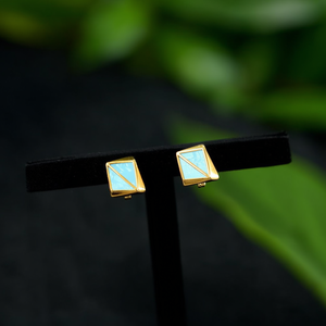 Boucles d'oreilles à clous tendance E350-E200-0436L - Product Image 3