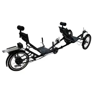 Strand Cruiser Sport Batterie Powered Suspension Tandem fahrrad Elektrische Fahrrad