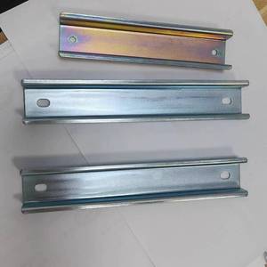 Nhà máy của nhà sản xuất kẽm mạ Din Rail gắn cho ngắt mạch cho ứng dụng hướng dẫn đường sắt nhẹ - Product Image 3