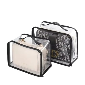 High Quality Reusable Portable Fashion Transparent <b>Waterproof</b> Dustproof Tote <b>Bag</b> Luxury Dust <b>Cover</b> - Product Image 1