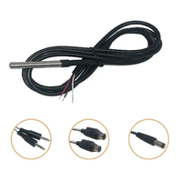 Sonde de température intelligente DS18B20, encapsulée, étanche IP68, conforme RoHS