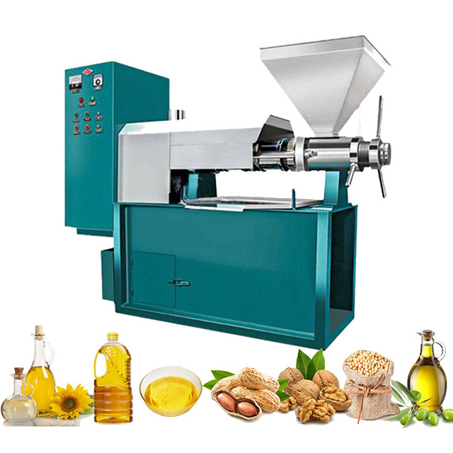 India Oil Expeller Machine Hot Cold Pressing Sunflower Oil Press Hydraulic Castor Oil Extraction Machine