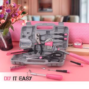 Professional DIY <b>Hand</b> <b>Tools</b> <b>Set</b> Multi-Function Carbon Steel Socket Wrench Hammer Household Measuring Tape Convenient <b>Tool</b> Box - Product Image 3