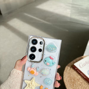 Funda Protectora para Teléfono Móvil con Diseño <span class=keywords><strong>de</strong></span> Estrella <span class=keywords><strong>de</strong></span> Mar 3D Brillante <span class=keywords><strong>de</strong></span> TPU, Resistente a Golpes, para <span class=keywords><strong>Samsung</strong></span> S25Ultra S24 A05 A14 A35 56, Venta al por Mayor - Product Image 5