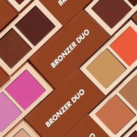 Palette de Poudre Compacte Bronzante Contour Visage Personnalisée, Teinte Joue, Végétalienne, Couvrance Totale, Crème Bronzer Marque Privée