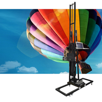 Impresora inteligente de tinta UV 3D, impermeable, para publicidad al aire libre, Mural, máquina de pintura de pared 3D de grado automático para impresión de etiquetas