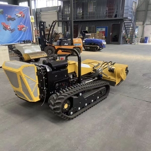 BOGON Tondeuse à fléaux industrielle renforcée télécommandée sur chenilles pour le débroussaillage des lianes, des ébroussailles et des branches d'arbres - Product Image 6