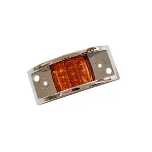 Barato al por mayor impermeable 24V LED mini Luz de camión de señal de advertencia de seguridad lateral para Foton
