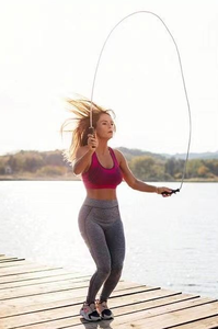 Haute qualité vente chaude ABS poignée couleur personnalisée comptage corde à sauter cordes à sauter pour l'exercice Fitness - Product Image 2