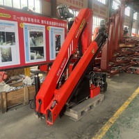 Mini-grue pliante Palfinger avec moteur Weichai, boîte de vitesses et pompe - Capacité de 2 à 20 tonnes pour travaux de construction