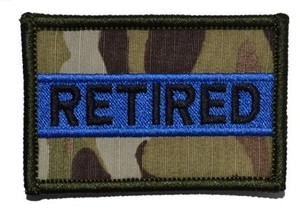 Mesin bordir Blue Line kolonyet <span class=keywords><strong>Hook</strong></span> <span class=keywords><strong>Loop</strong></span> lencana kamuflase bordir Morale armband untuk Taktis tas topi dan pakaian - Product Image 3