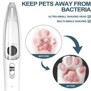 2026 Nuevo y Mejorado Cortapelos Eléctrico para Patas de Perro con Succión al Vacío y Luz LED que Recoge el Pelo de Mascotas - Product Image 5