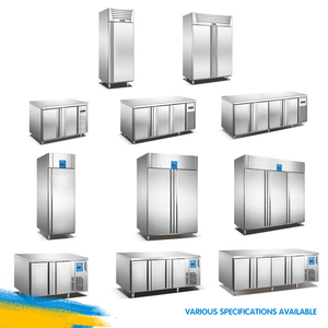 X-MING thương mại dưới quầy thép không gỉ tủ lạnh bàn làm việc Máy làm lạnh tủ lạnh tủ lạnh tủ đông - Product Image 6