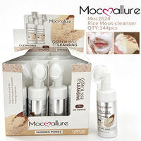 Mousse Nettoyante Parfumée à la Rose en Promotion – Nettoyage en Profondeur, Élimination des Impuretés et du Surchargement Sébum, Hydratation, Contrôle du Sébum, Réduction des Pores, Mousse Visage à la Glycérine