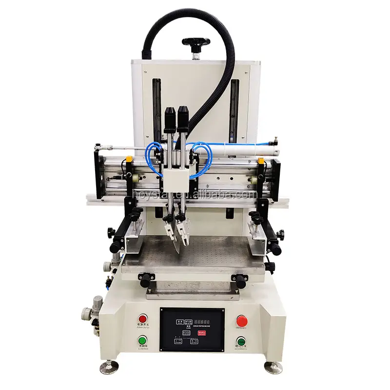 작은 스크린 인쇄 기계 탁상용 인쇄기 진공 테이블 금속 장/PCB 널 인쇄