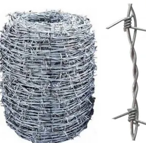 not easy to rust anti-theft use sturdy and durable protective barbed wire