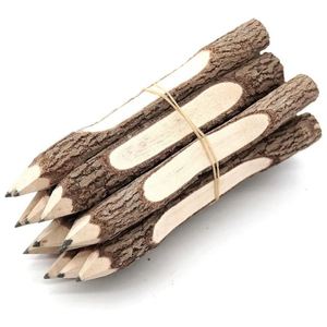 Lápiz Ecológico Personalizado, Lápiz de Madera Natural Hecho a Mano, Lápiz de Ramas, Bolígrafo de Madera - Product Image 1