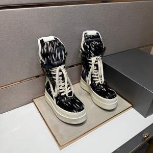 Brands Designer Luxury Trendy Thick sole Shoes Men Fur <b>Boots</b> - Product Image 5