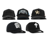 Casquette de baseball personnalisée de haute qualité avec lettres 3D brodées, fabriquée par un fabricant OEM, modèle G5 Innedit Anymore Muratravis, avec boîtes