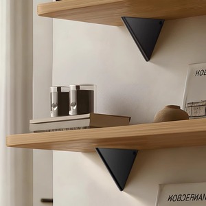 Leves Triangular Shelf Support Aluminum Alloy Wall-Mounted <b>Bracket</b> For Indoor Storage Rack - Product Image 3