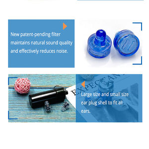 CE 23dB سدادات أذن عالية الدقة للحفلات الموسيقية سدادات أذن سيليكون لحماية السمع للموسيقى الصاخبة ، الموسيقيين ، الدراجات النارية ، الطائرة إلخ. - Product Image 3