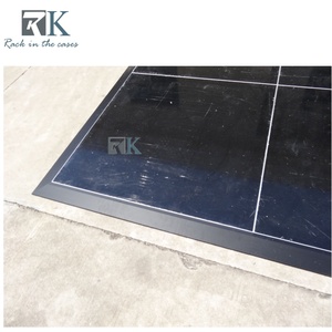 Pista de Baile Personalizada RK con Panel Negro para Bodas y Fiestas - Product Image 6
