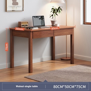 Nordic Modern Solid <strong>Wood</strong> Desktop Computer <strong>Desk</strong> Simple Home Office Bedroom Writing <strong>Desk</strong> for Primary Secondary School Students Gym - Product Image 6