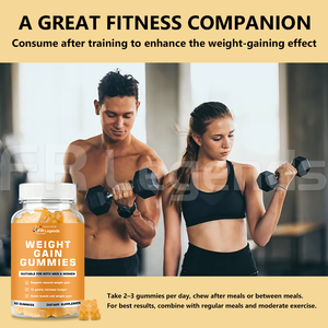 Gummies multivitaminées personnalisées OEM <span class=keywords><strong>pour</strong></span> l'amélioration des fessiers, supplément naturel <span class=keywords><strong>pour</strong></span> la prise de poids saine, poudre protéinée, gummies BBL à base de plantes - Product Image 3