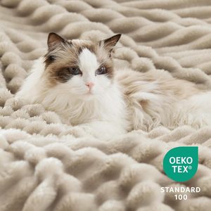 Custom Crystal Mink Heated Velvet <strong>Throw</strong> Blankets Twin Queen <strong>King</strong> <strong>Size</strong> Electric Warm Cold Heating Quilted Industrial Folded - Product Image 2