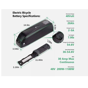 <span class=keywords><strong>Batterie</strong></span> de remplacement pour <span class=keywords><strong>vélo</strong></span> <span class=keywords><strong>électrique</strong></span> Hailong <span class=keywords><strong>36V</strong></span> 48V 52V, pack de batteries lithium-ion pour tube diagonal de <span class=keywords><strong>vélo</strong></span> <span class=keywords><strong>électrique</strong></span> - Product Image 2