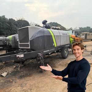 ปั๊มดีเซล Zoomlion HBT9018186RSU มือสองรับรองคุณภาพ ระยะส่ง 720 เมตร ระยะทำงานแนวนอน ใช้งานเพียง 950 ชั่วโมง - Product Image 1