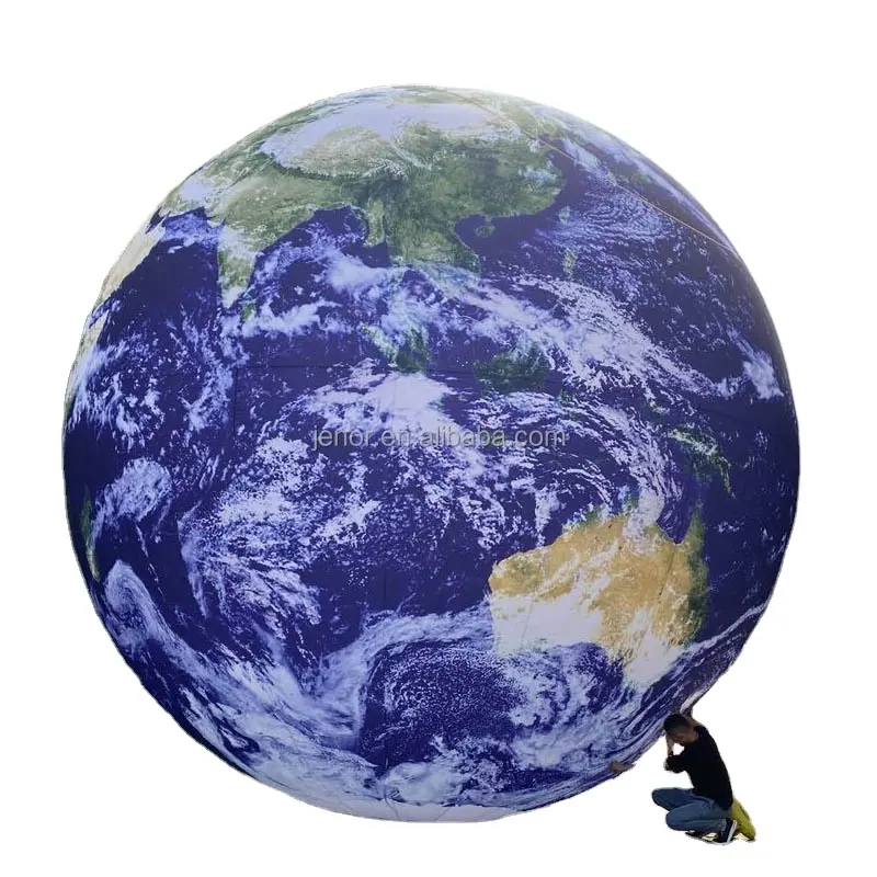 거대한 Inflatables 세계 지구지도 장식용 빛으로 공