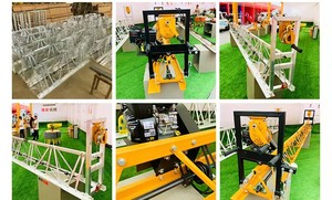 Beton zemin tesviye makinesi beton kafes şap yol finişer titreşimli kafes şap - Product Image 6
