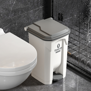 Yyyn 20l/30l चिकित्सा सैनिटरी अपशिष्ट बिन पीपी सामग्री सेंसर पेडल आउटडोर कचरा रसोई के लिए बड़े स्टाइल रीसाइक्लिंग बिन - Product Image 4