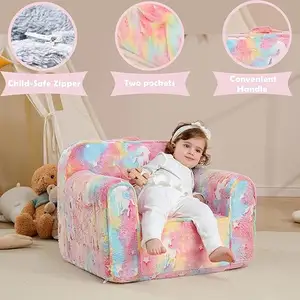 Bequemer Kleinkinds tuhl Kinder stuhl, Kleinkinds chaum stuhl, Kinder sessel Kleinkind couch Baby Kinder sofa Lese stuhl mit Glow in The Dark