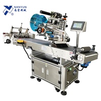 Machine d'étiquetage automatique de sacs NY-817F, applicateur d'étiquettes autocollantes industrielles avec codeur de date et imprimante TTO